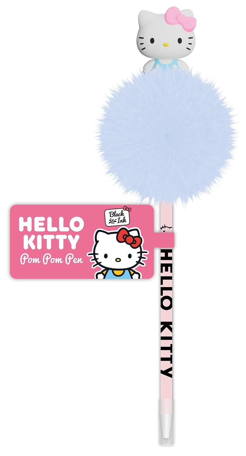 BlueSkyStudios Sanrio Hello Kitty PomPom Kugelschreiber - Blau
