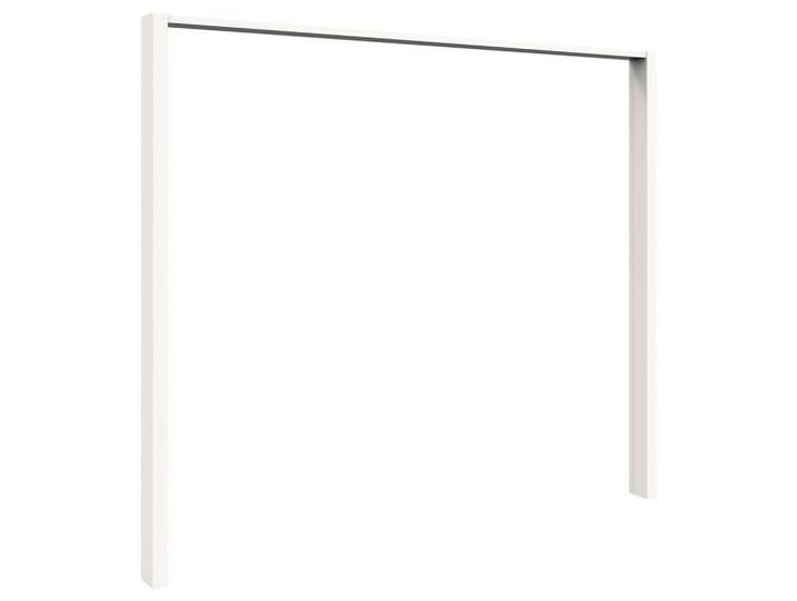 Venda Passepartoutrahmen, Weiß, 256x220x12 cm, ISO 9001, Made in Germany, Schlafzimmer, Kleiderschränke, Schrankzubehör, sonstiges Schrankzubehör
