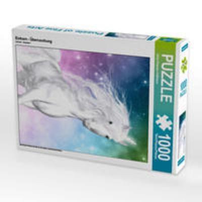 CALVENDO Puzzle Einhorn - Überraschung | 1000 Teile Lege-Größe 64x48cm Foto-Puzzle für glückliche Stunden