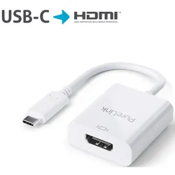 PURE IS180 - USB-C auf HDMI Adapter - 4K60 - iSerie 0,10m