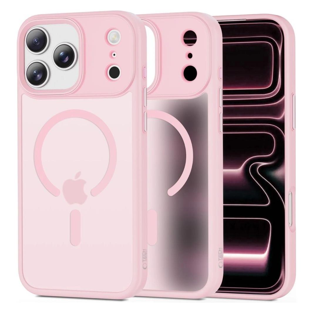 Tech-Protect Magmat Magsafe Iphone 17 Pro Matte Pink (Apple iPhone 17 Pro) (204890)