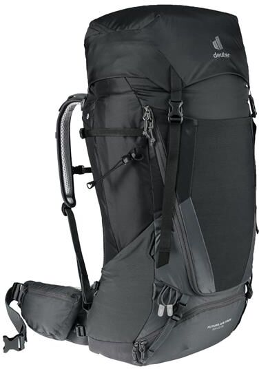Deuter Futura Air Trek 55 + 10 SL, Black / Graphite