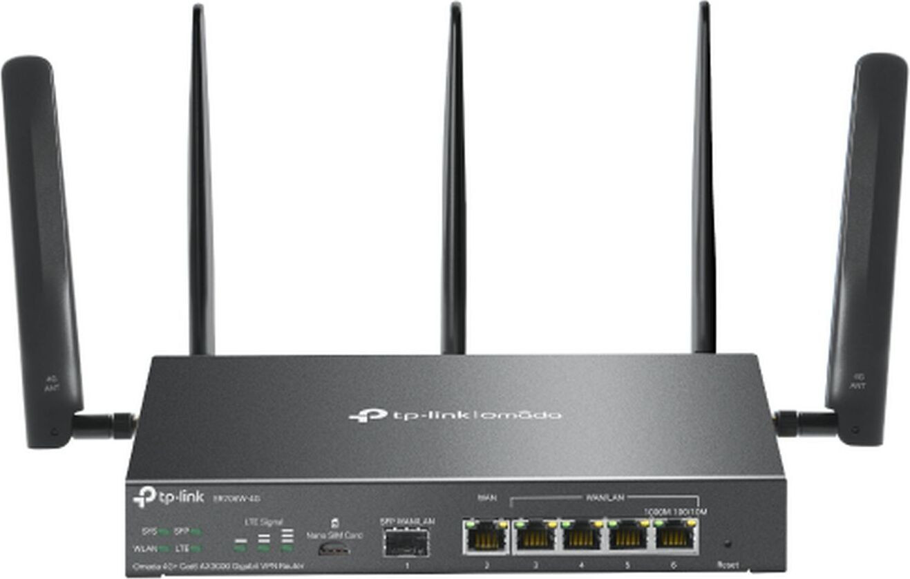 TP-Link Omada ER706W-4G(EU) Wi-Fi router met 4G ondersteuning