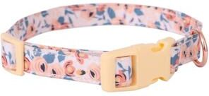 Uplifted Finds Meadow Soft Floral Harness & Leash Set orange Collar s