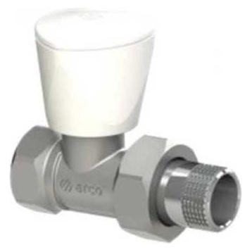 Arco Teide Radiator Valve Straight 1/2in F (503265)