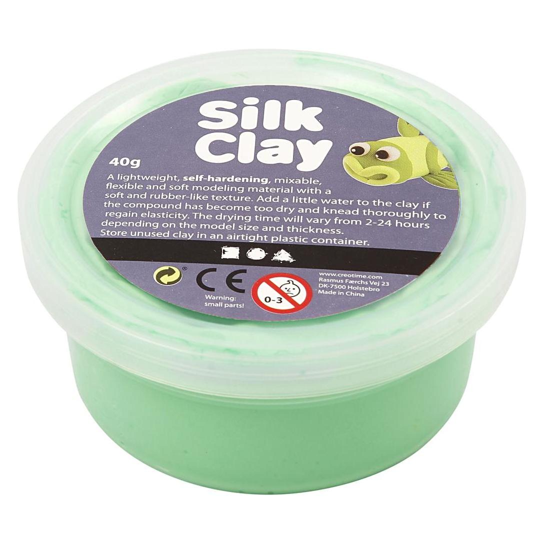 Silk Clay Lichtgroen, 40gr. (5707167231630)