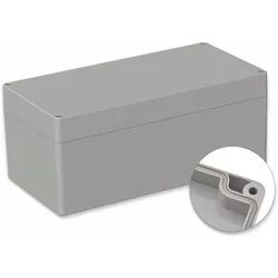 Pollin Electronic, Multimeter, POLLIN, Polycarbonat Gehäuse, 240,5 x 120 x 100,5 mm, IP66, Lichtgrau