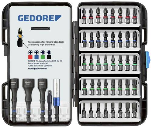 Gedore 666-045 Bit-Set 45teilig 1/4" (6.3 mm)