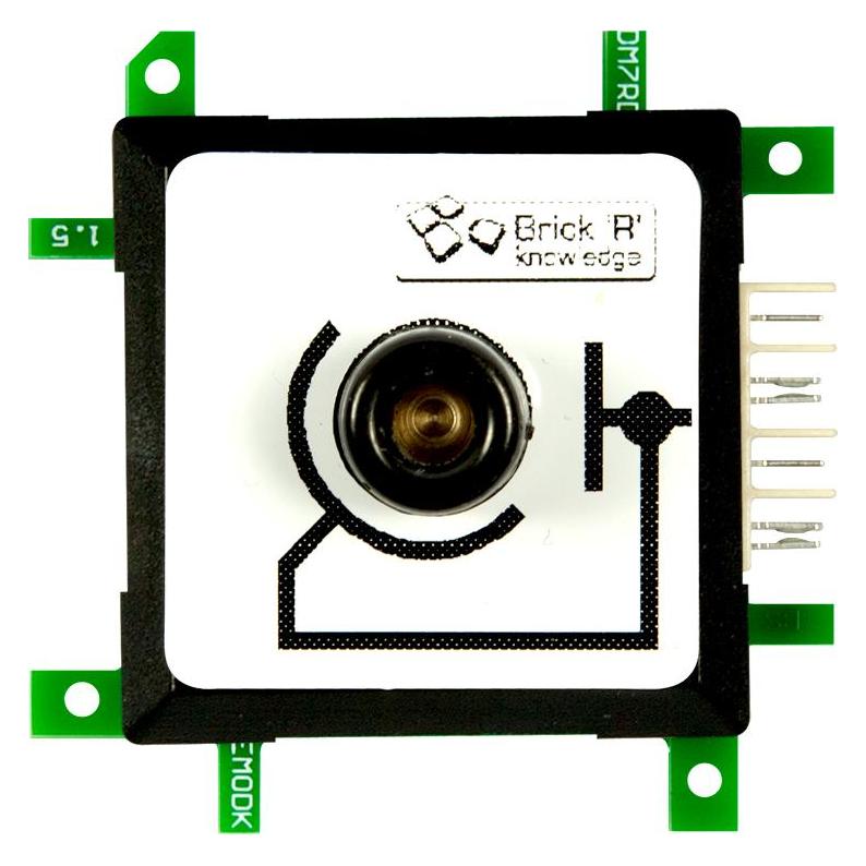 Allnet Brick"R"knowledge Messadapter 4mm Closed End GND schwarz (ALL-BRICK-0453)