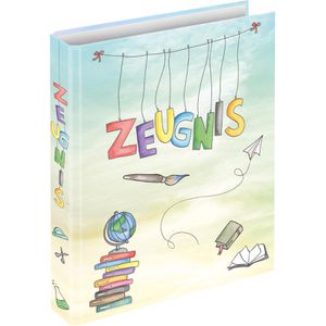 RNK Zeugnismappe 46509 Schooldoodle, A4, Ringbuch, erweiterbar