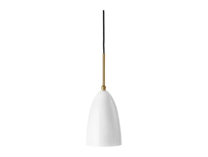 GUBI Suspension Gräshoppa brillant Blanc d albâtre-laiton'
