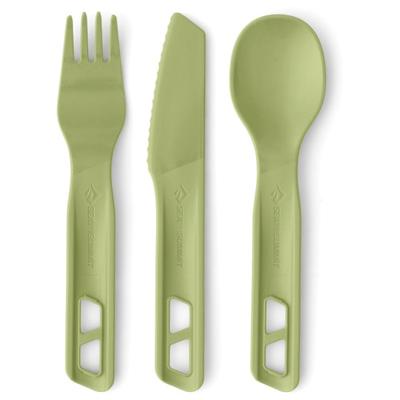Sea to Summit - Horizon Cutlery Set (3 Pieces) - Besteck-Set oliv