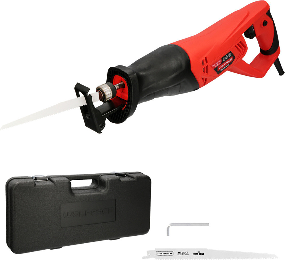 Wolfpack Sierra De Sable 900 Watt Reciprozaag met variabele snelheidsregeling
