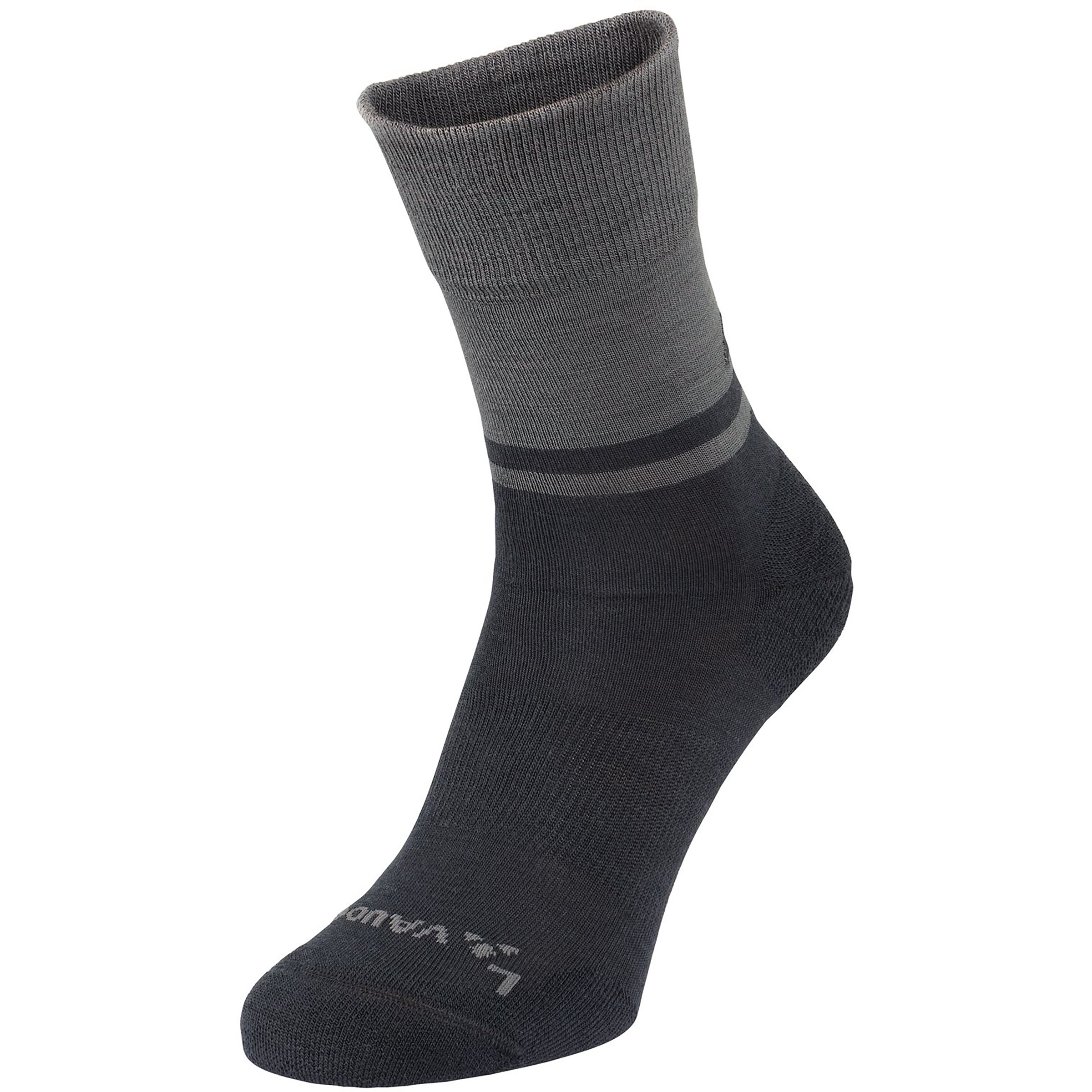 Vaude All Year Wool Fahrradsocken schwarz Größe 36 Gravel Elastisch Merinowolle