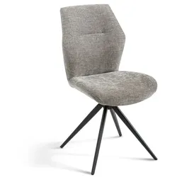 2er-Set MAISON Stuhl Midland Stoff Ash