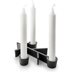 Eva Solo, Kerzenständer, - Twig Kerzenhalter - Black - 20 cm