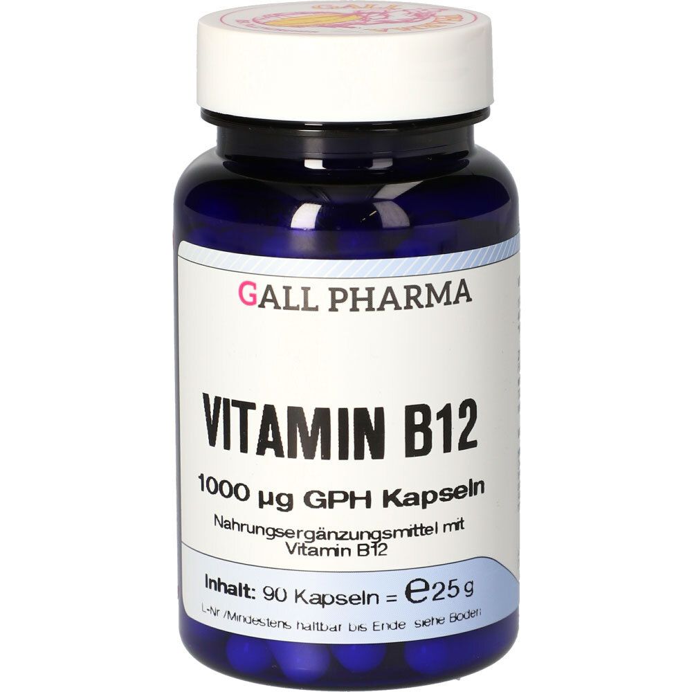 Vitamin B12 1000 µg GPH Kapseln 90 St