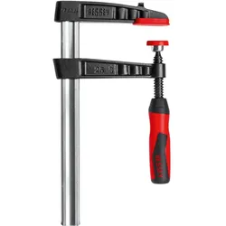 Bessey Original Temperguss-Schraubzwinge TG mit 2-Komponenten-Kunststoffgriff - TG20B8-2K