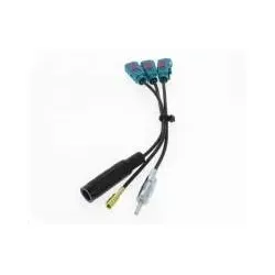 Dietz 8108 Antennenadapter Set 8, 3-teilig - DIN/SMB/Fakra