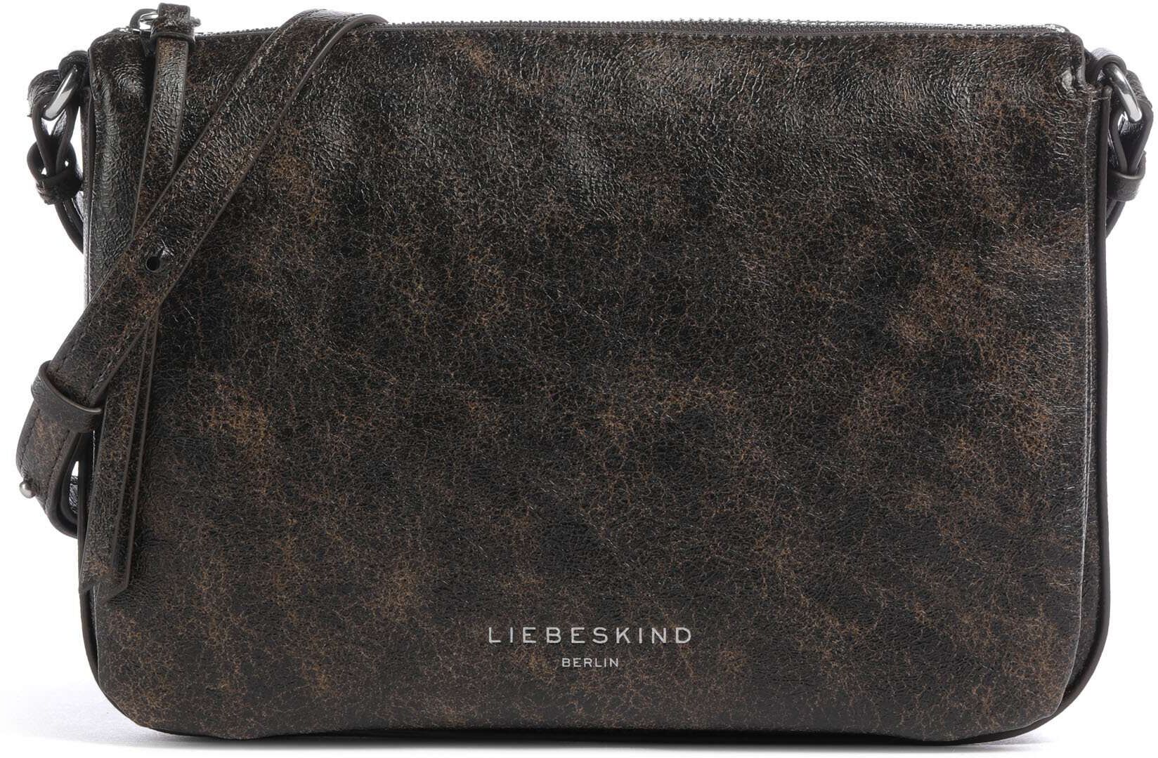 Liebeskind Nina Vintage PU M Umhängetasche aus Leder, braun