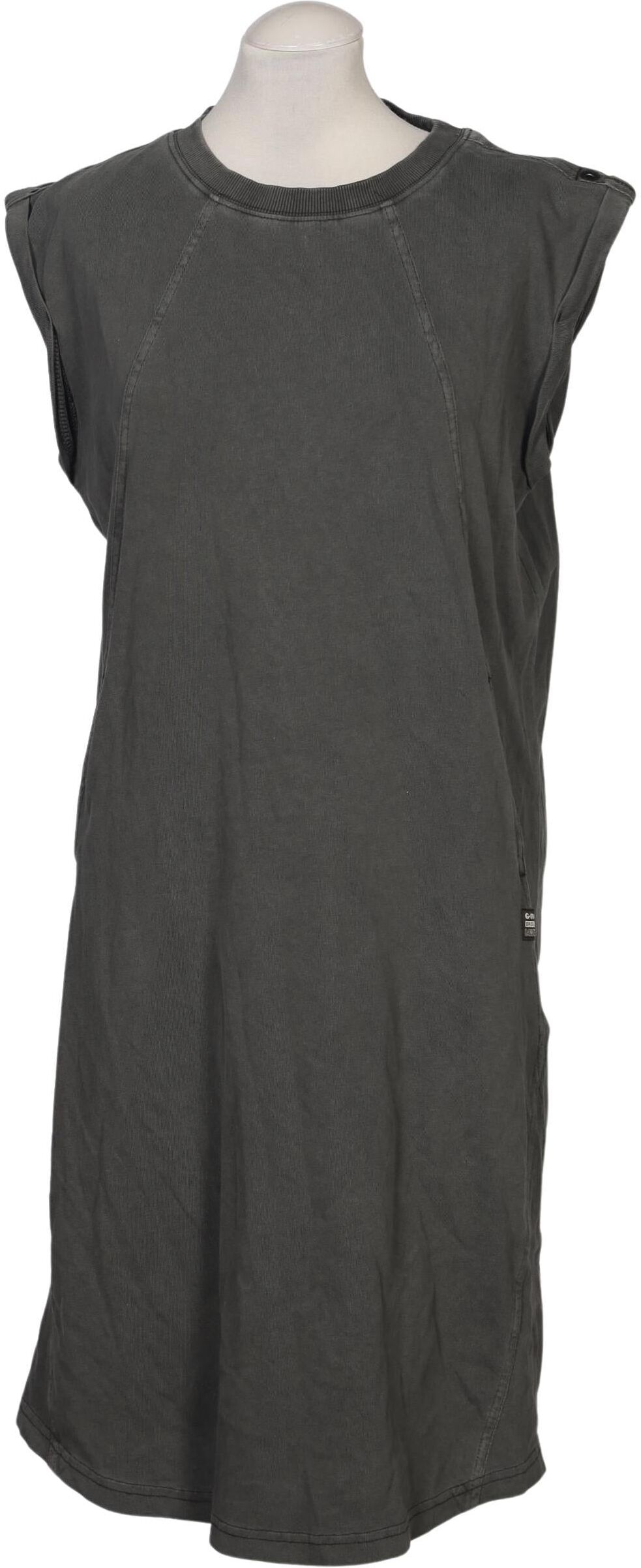 G Star RAW Damen Kleid, Grau, Gr. S, Baumwolle - Second Hand