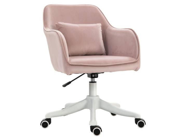 Chaise de bureau massante velours