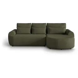 ECKSCHLAFSOFA Olivio L Olivgrün