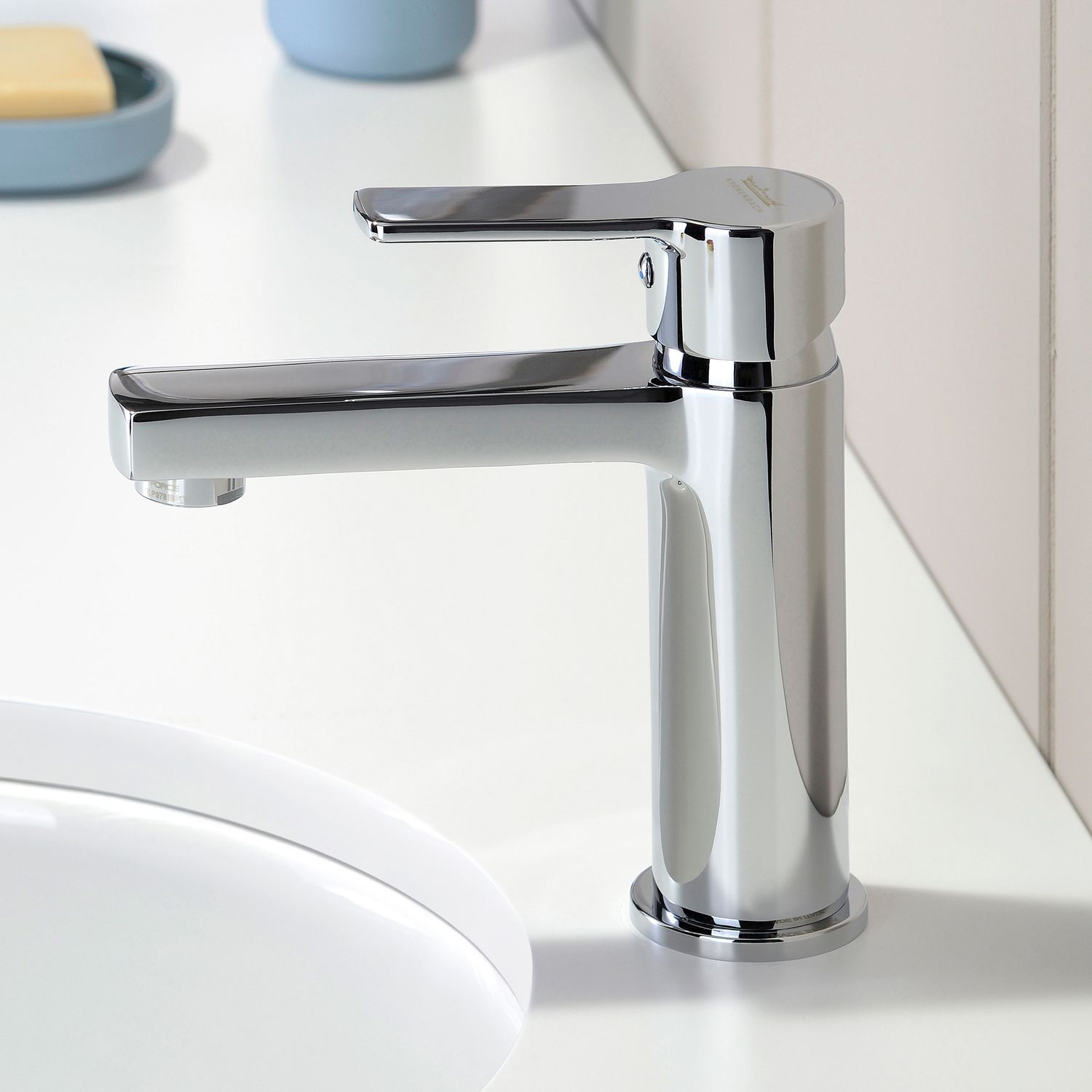 Kronenbach Neura 2.0 Waschtisch-Einhebelmischer Water-Save ohne Ablaufgarnitur