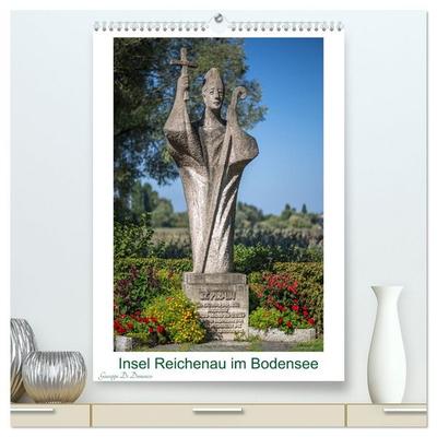 Insel Reichenau im Bodensee (hochwertiger Premium Wandkalender 2026 DIN A2 hoch), Kunstdruck in Hochglanz