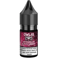 OWLIQ Watermelon Blackcurrant NicSalt Liquid 10ml / 10mg