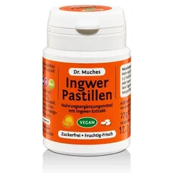INGWER PASTILLEN Dr.Muches zuckerfrei 27 g