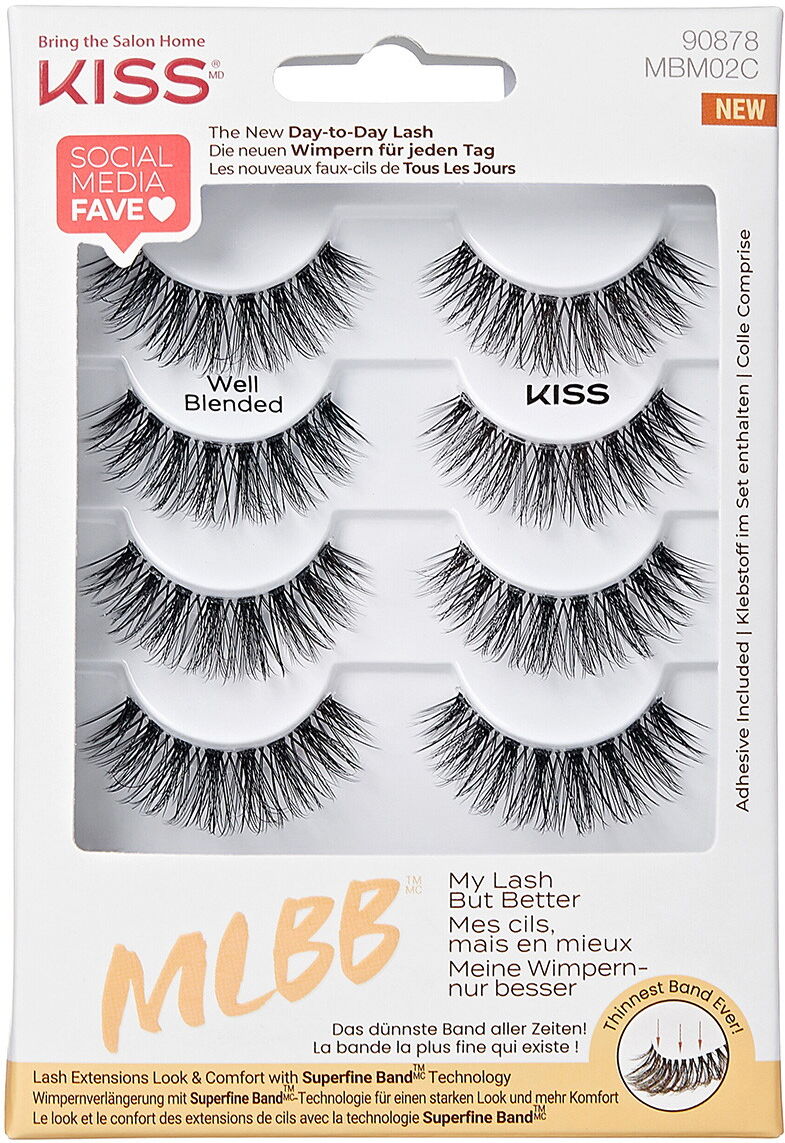 Kiss My Lash But Better Multipack Well Blended (4 Paar)