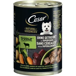 Cesar Natural Goodness Reich an Lamm mit Karotten, Kartoffeln & Spinat 6x400 g