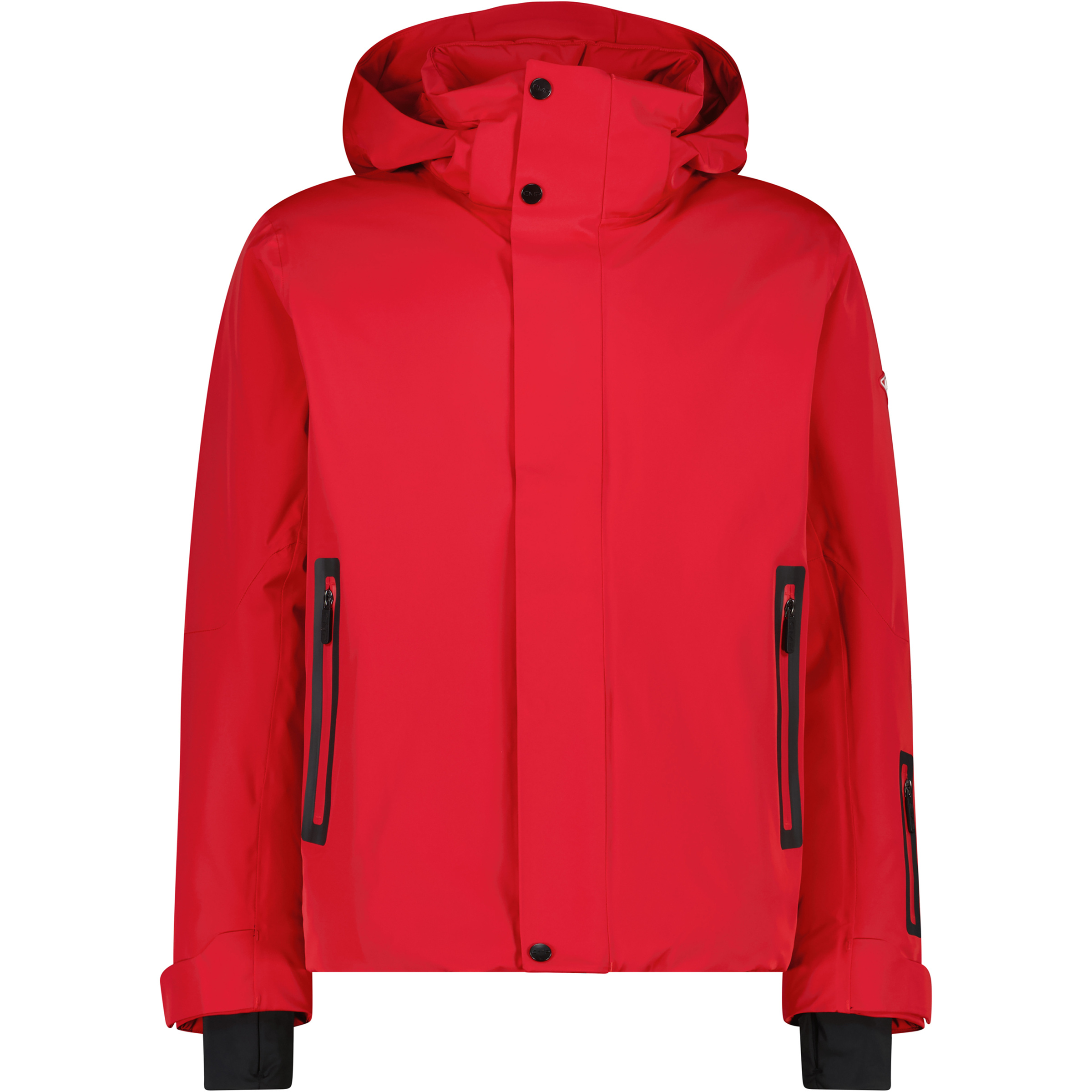 CMP Zip Herren Kunstfaserjacke rot Größe M Skifahren