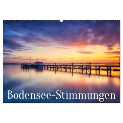 Bodensee-Stimmungen (Wandkalender 2026 DIN A2 quer), CALVENDO Monatskalender