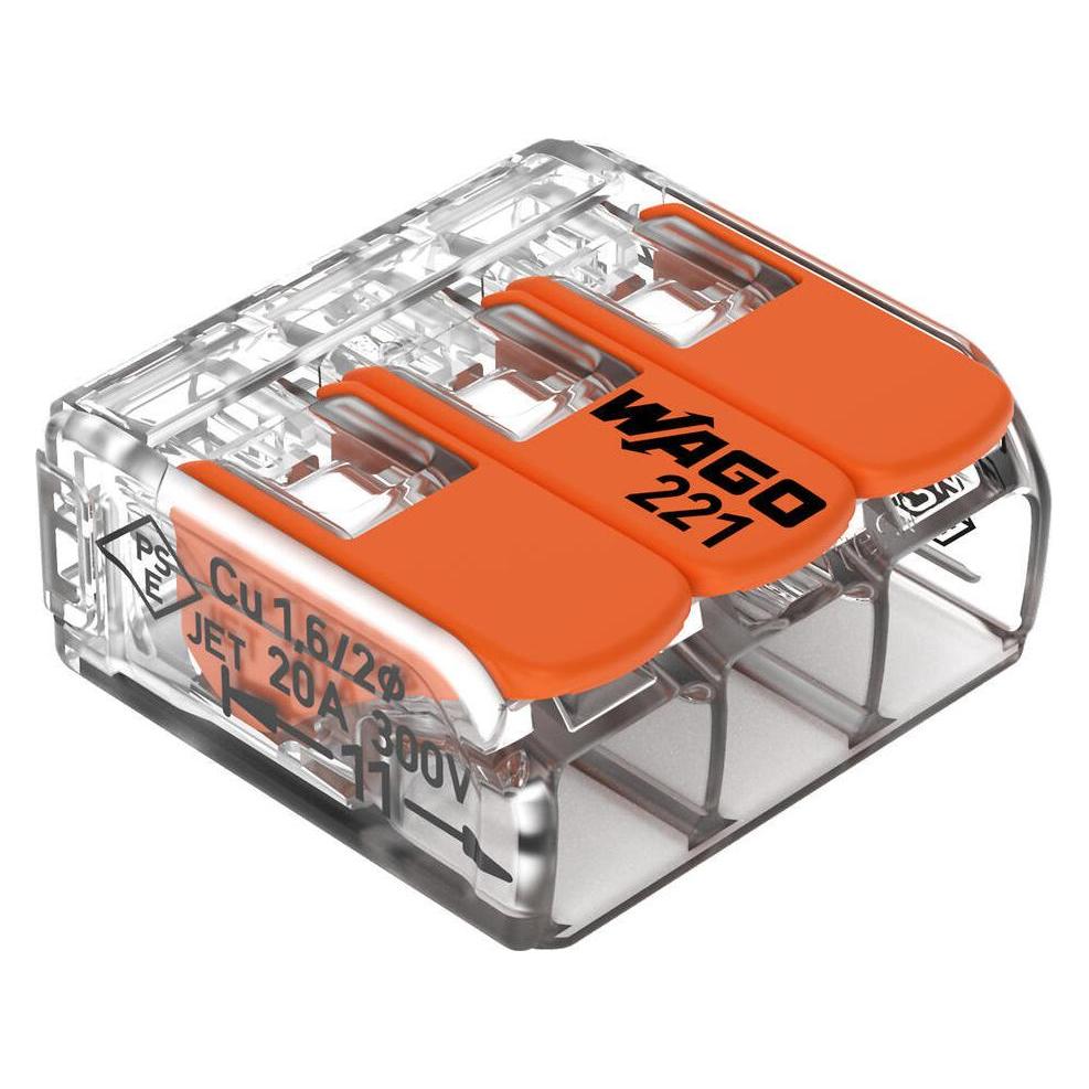 Wago Compact-Verbindungsklemme (221-413)