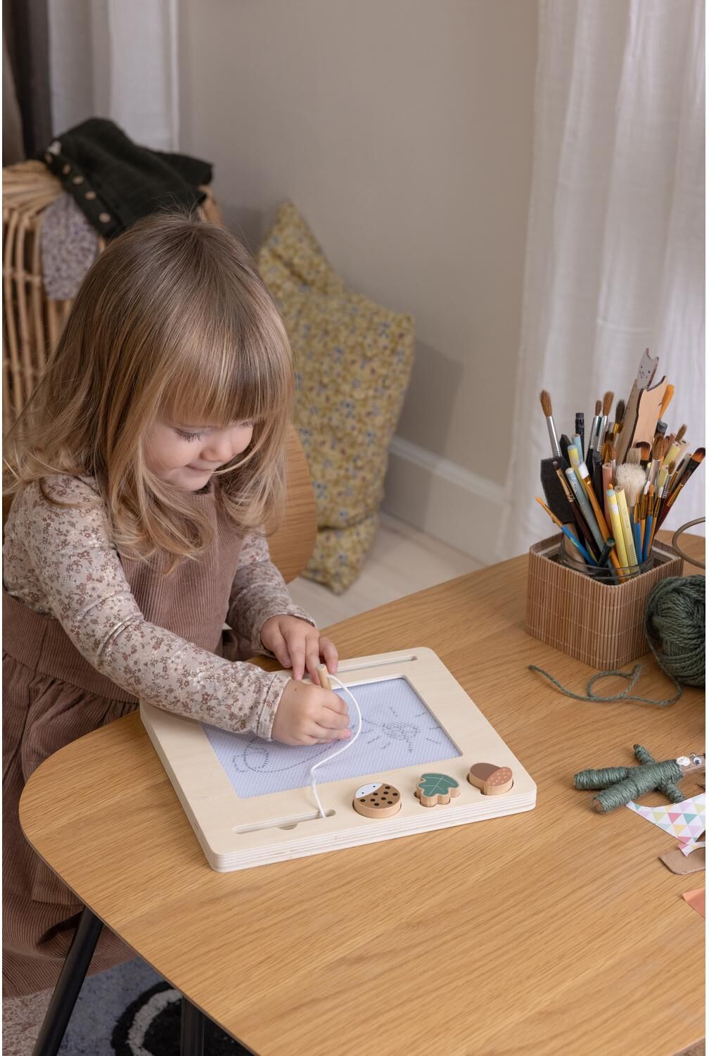 Zaubertafel "sebra magnetisch", Baby, beige (nature), Tafeln Zaubertafel nature Einheitsgröße