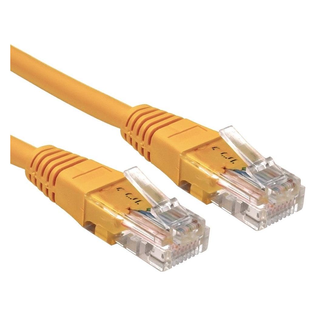 Cables Direct CDL 5m Cat5e Cbl - Yellow 24AWG (CAT5e, 5 m) (RJ-605Y)