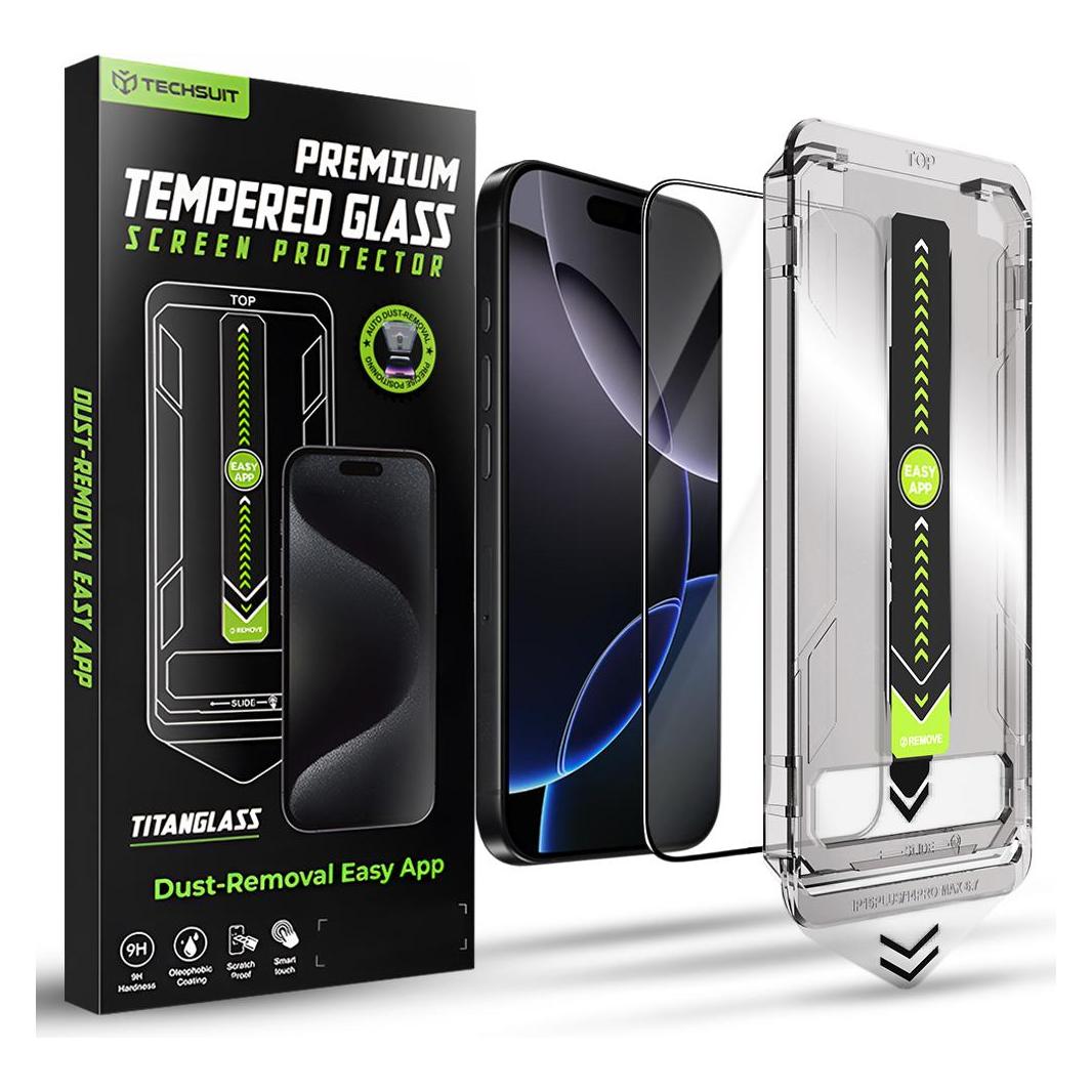 Techsuit TitanGlass FullCover (Apple iPhone 16 Pro Max) (58823619)