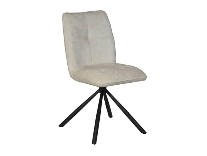 WEBER INDUSTRIES Chaise pivotante de Salle à Manger Cortina/Beige Pivotante