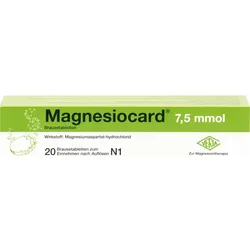 Magnesiocard 7.5 Mmol 20 ST