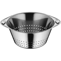 WMF Seiher  Gourmet , silber , Edelstahl , Maße (cm): H: 16  Ø: 24