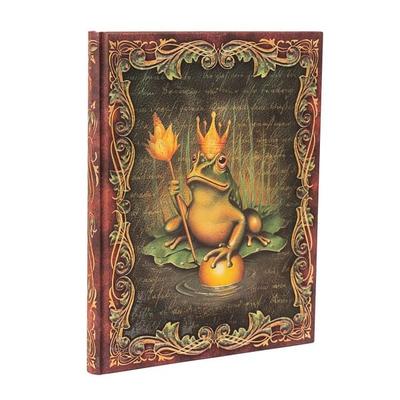 Hardcover Notizbuch, Die Brüder Grimm, Froschkönig, Ultra, Unliniert, Gebundene Ausgabe von Paperblanks, Paperblanks, 978-1-4397-9783-9