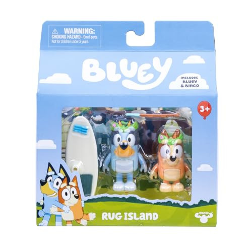 Bluey Rug Island Figuurtjes 2 stuks van TM Toys