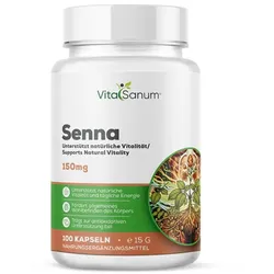 VitaSanum®- Senna (Cassia angustifolia) 150 mg – 1 Kapsel Tagesportion