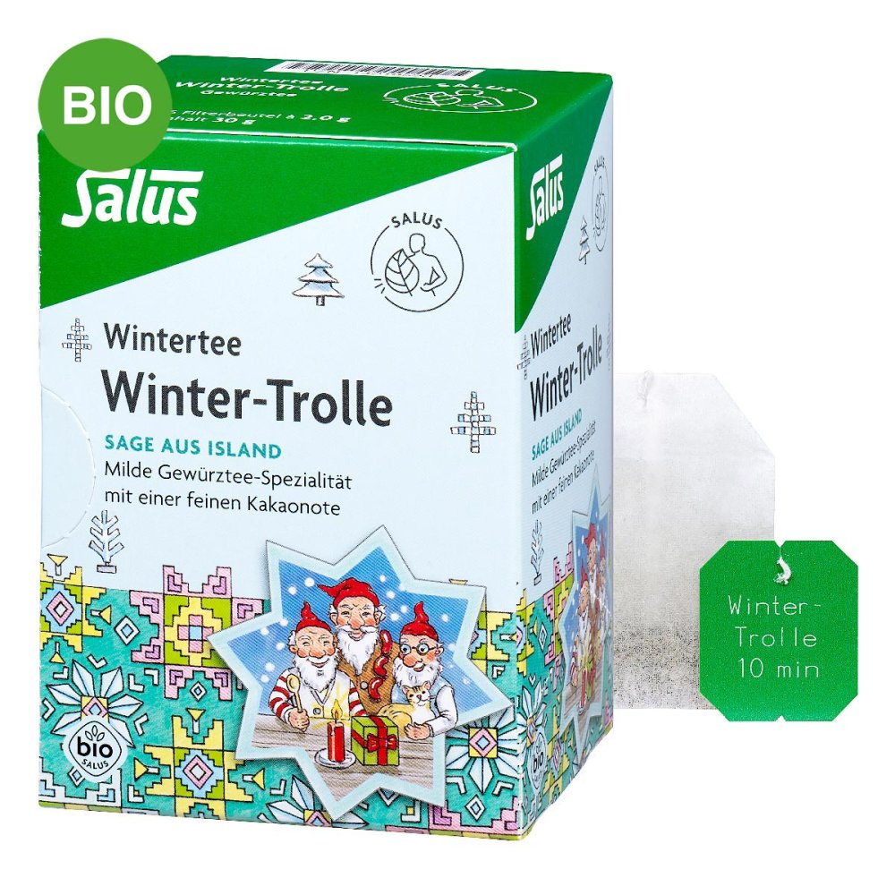 SALUS Pharma GmbH Salus Winter-Trolle Winter-Gewürztee Bio Filterbeutel 20103222