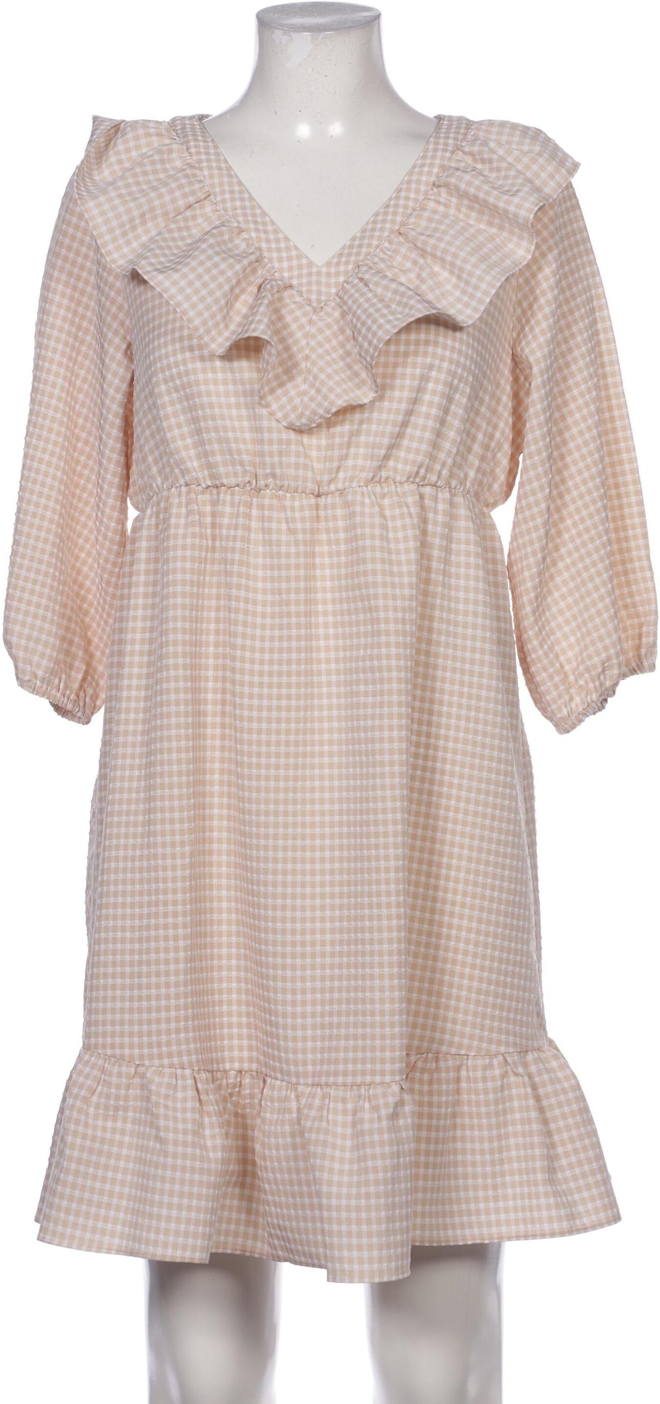 Mama Licious Damen Kleid, Beige, Gr. L, Synthetik - Second Hand