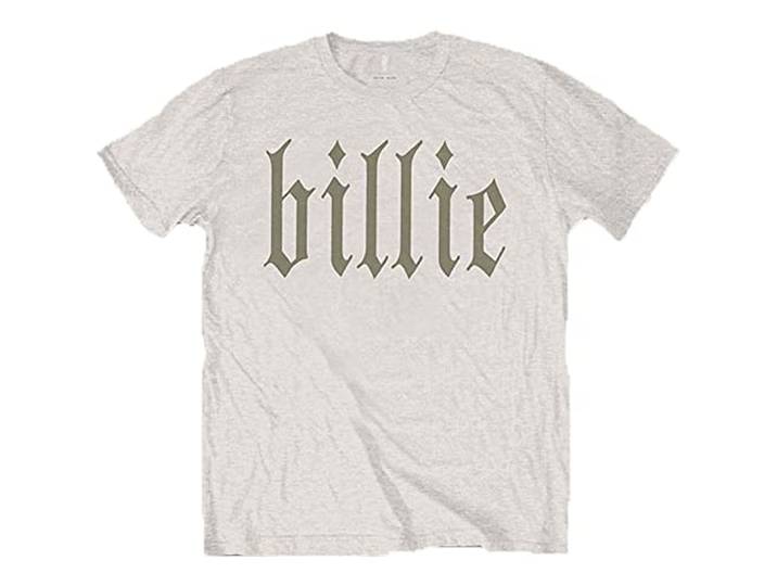Billie Eilish T Shirt Billie 5 nieuw Officieel Unisex Natural XL