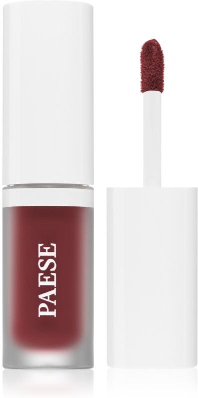 Paese The Kiss Lips Liquid Lipstick Liquid Matte Lipstick shade 04 Rusty Red 3,4 ml