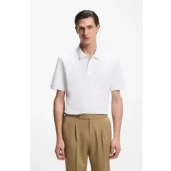 BOSS für Herren. 50553564 Pallas Poloshirt weiß (XXL), Lässig, Baumwolle, Kurzarm